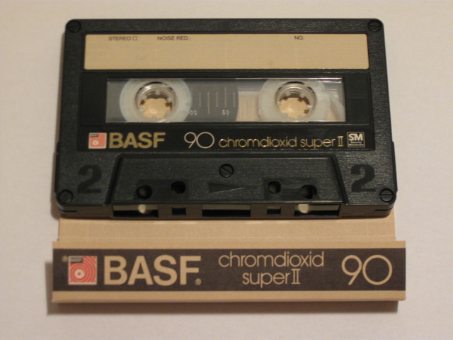BASF BASF Kassette Reinigungs-Cassette 30 m/10 Minuten Original unbenutzt sehr selten 